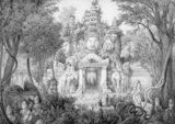 The south gate of Angkor Thom. Angkor Thom (Great City) was established in the 12th century by King Jayavarman VII.