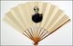 Japan: Folding fan with portrait image of Commodore Matthew Calbraith Perry, c. 1860.