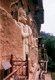 China: Buddhas first carved during the Sui Dynasty (581 - 618 CE), Maiji Shan Grottoes, Tianshui, Gansu Province