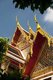 Thailand: Chofah (sky tassels) on the roof of Wat Ratchabophit, Bangkok