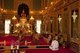 Thailand: Monks chant in the viharn, Wat Ratchabophit, Bangkok